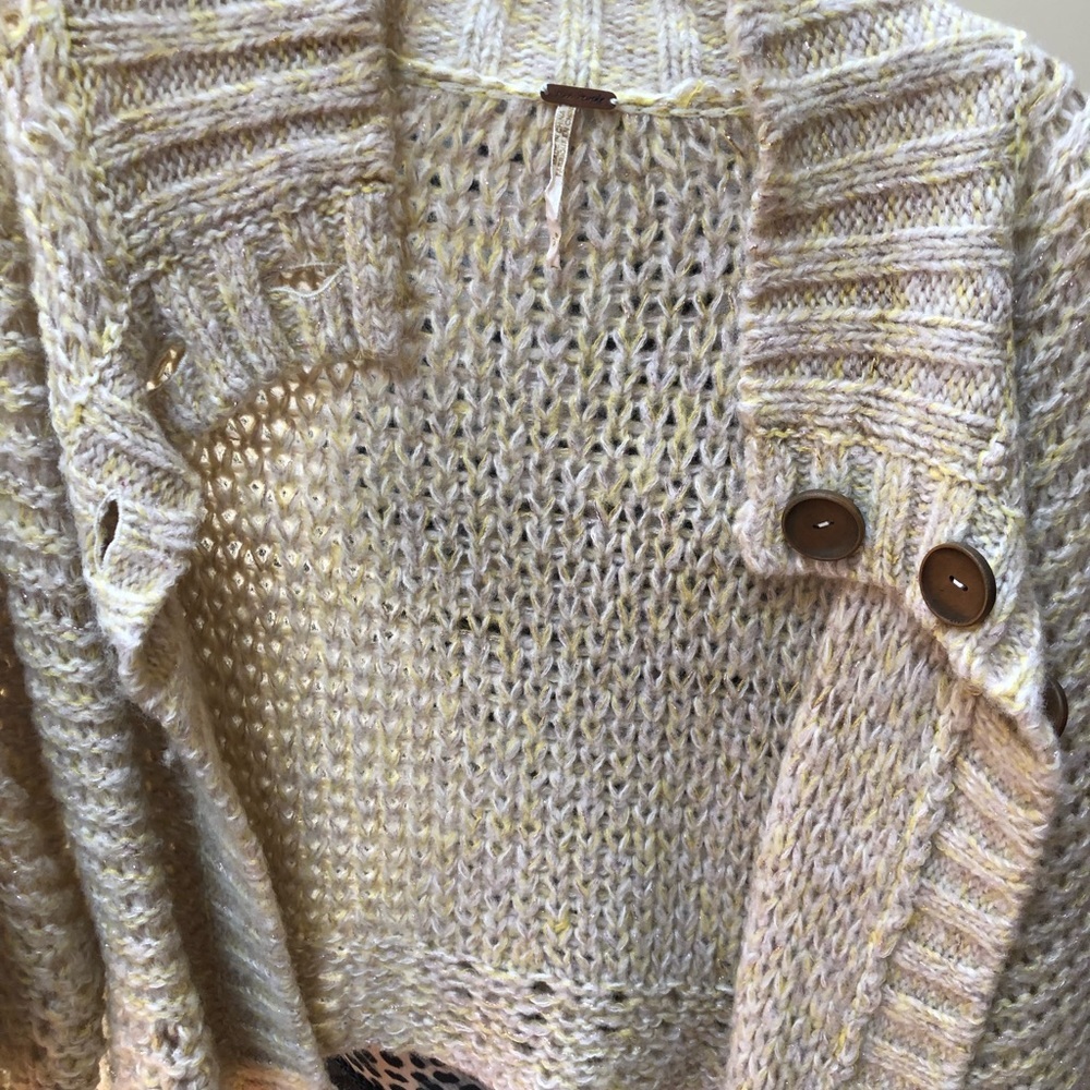 Knitted‎ Free People cropped sweater